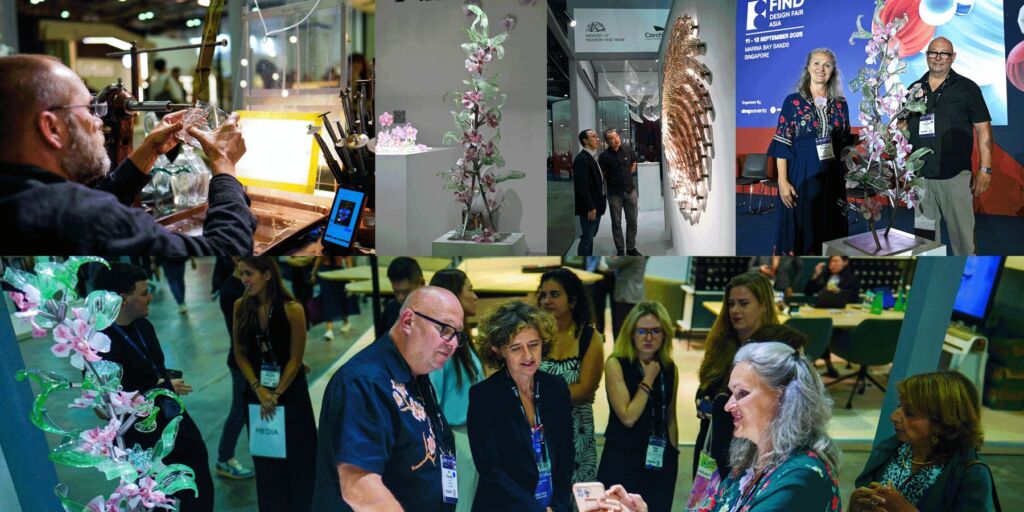 FIND - Design Fair Asia 2025: Home to Innovation and Global Collaborations 11 A montage of images of the Czech Republic Pavilion