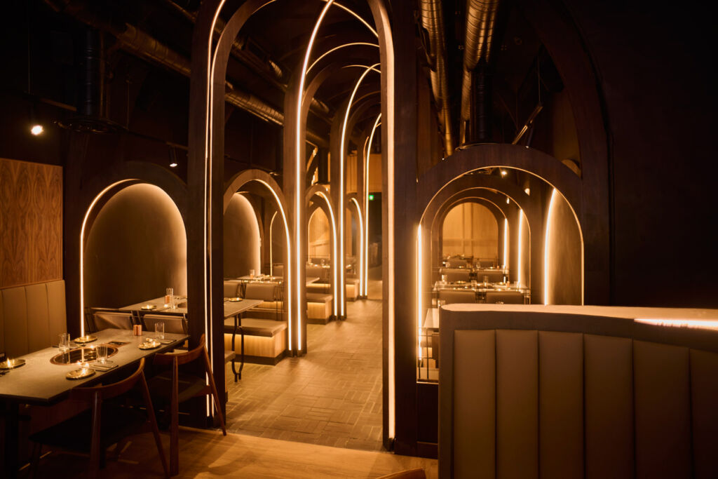 SOOM Brings the Heart of Korean BBQ Culture to London’s Covent Garden 12 A photograph of the dining nooks