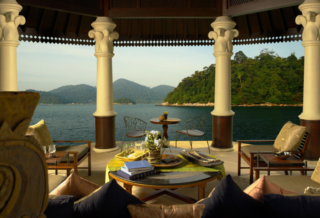Malaysia’s Tourism Surge: How YTL Hotels Is Leading the Way 12 The view from one of the pavilions on the Pangkor Laut Estates