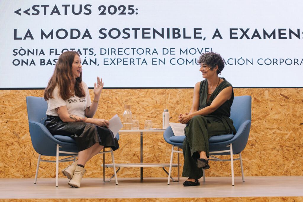 The Future of Fashion 2025: A New Era of Sustainability and Innovation 14 Sonia Flotats answering questions