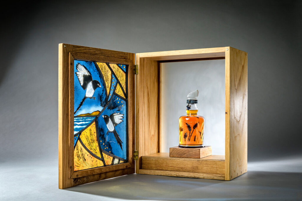 The Luxurious Magazine Whisky Industry News Round-up for October 2025 13 Wings of Kintyre inside its wooden case