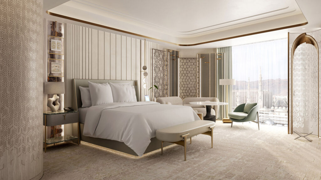 Jeddah to AlUla: Seven New Luxury Hotels to Discover Saudi’s Rich Tapestry 26 One of the luxurious bedroom suites in the Four Seasons Hotel Madinah