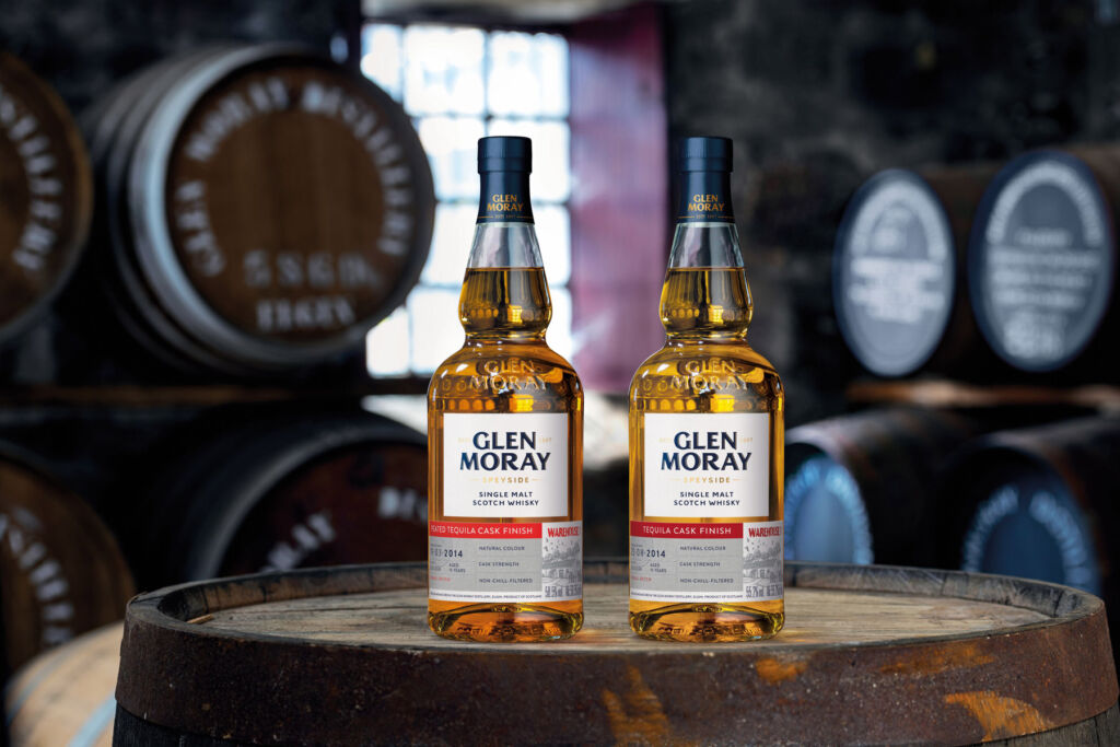 The Luxurious Magazine Whisky Industry News Round-up for October 2025 14 Two bottle of Glen Moray atop a cask in a cellar