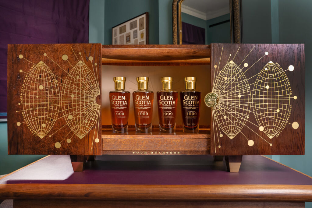 The Luxurious Magazine Whisky Industry News Round-up for October 2025 15 Four of the distilleries award winning whiskies in a wooden case