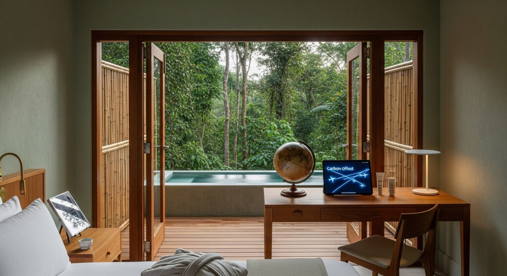 Decoding the Wealthy Mindset: Insights from the Altiant GLAM Q3 2025 Study 8 A minimalist luxury hotel suite in the tropics