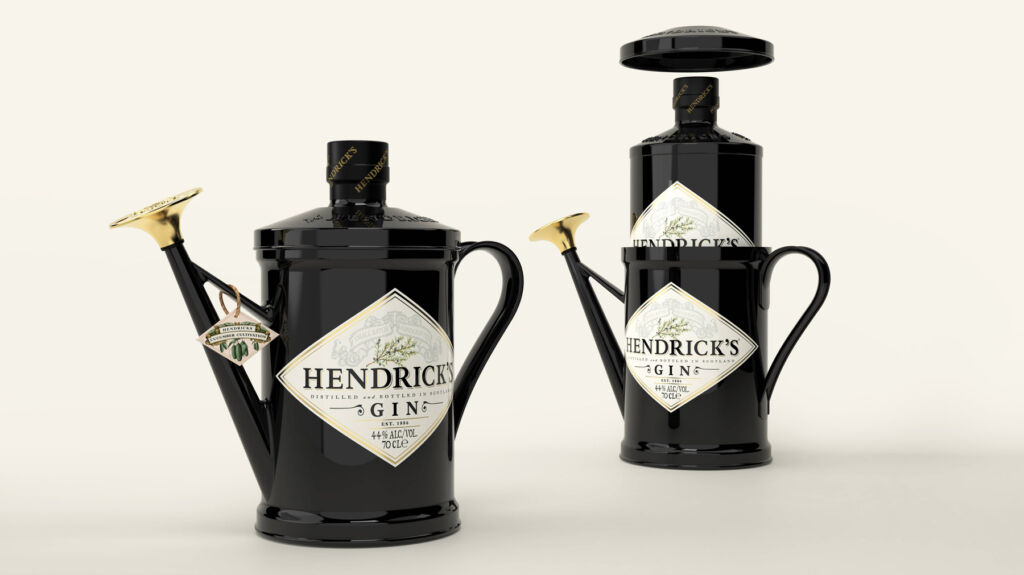 Hunter Luxury Shines at London Packaging Week with Top Award Wins 7 The company's watering can design for Hendricks Gin