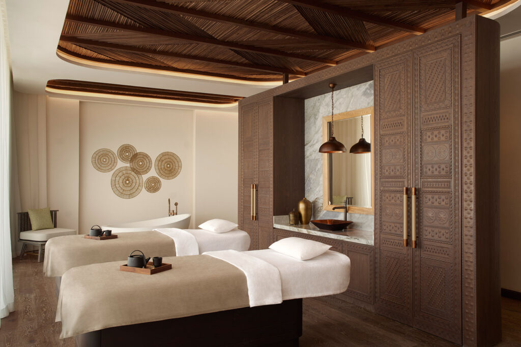 Jeddah to AlUla: Seven New Luxury Hotels to Discover Saudi’s Rich Tapestry 23 The royal treatment room in the Neyrah Spa at Nujuma
