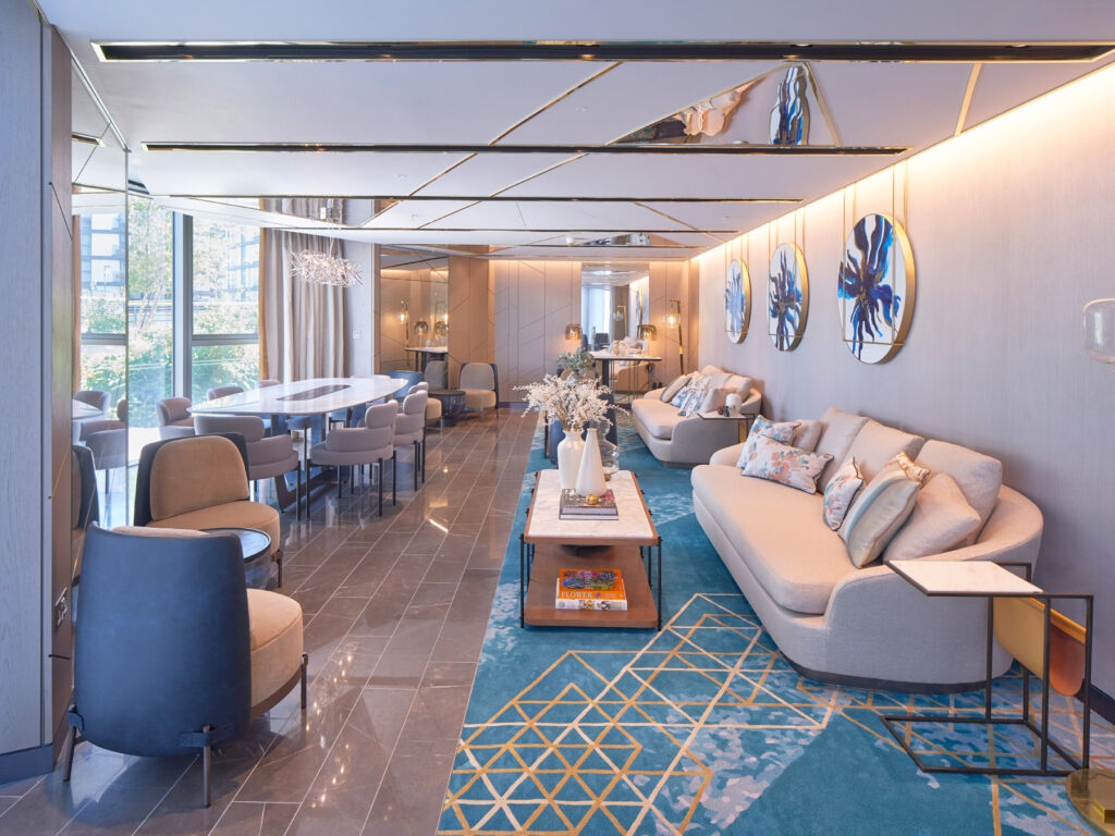 Elevate Your Wellbeing: Meet the Serenity Sommelier at Chelsea Waterfront 9 The lounge area in the spa