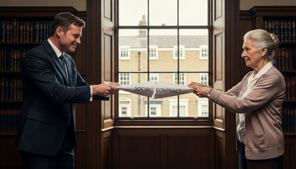 Promises and Power: Navigating Europe’s Future amid Global Change 6 A social contract under strain