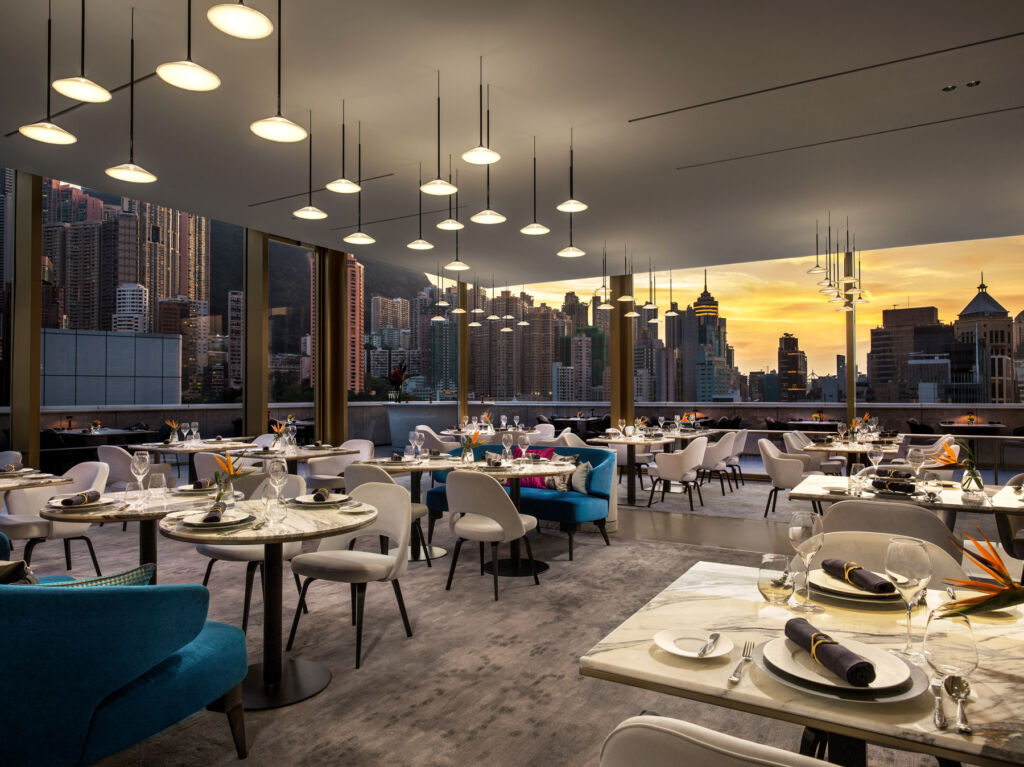 Unlocking Excellence: The Murray, Hong Kong Honoured with Michelin Key 13 The interior of the Popinjay restaurant