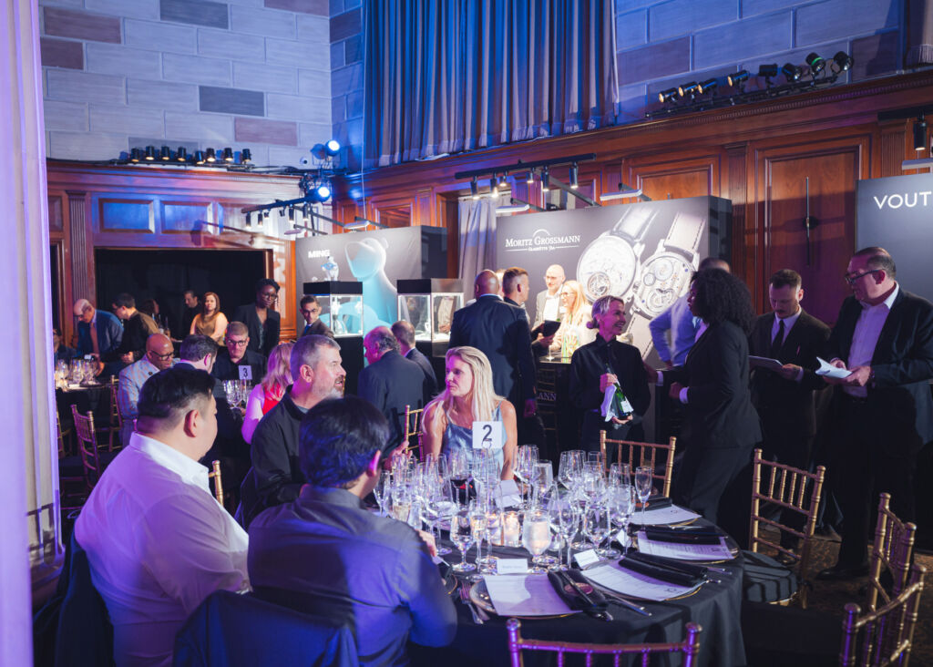 Guests and industry experts mingling