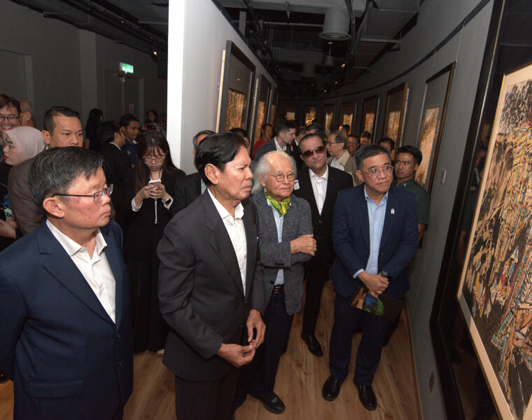 Penang Welcomes the Lin Xiang Xiong Art Gallery 16 Dignitaries and invited guests at the opening of the gallery