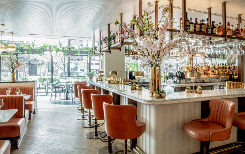 Washington’s The Dupont Circle and Veronica Beard Launch The Blazer Library 9 The plush street front bar