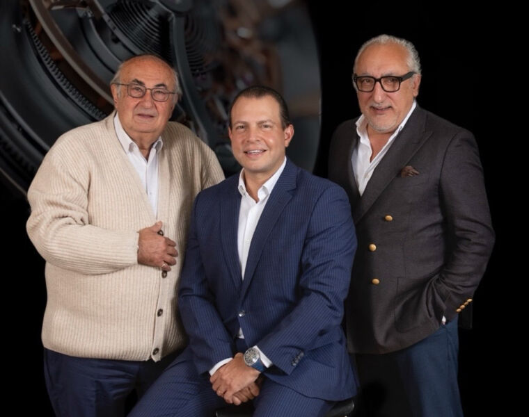 Kerbedanz Welcomes Vahé Vartzbed as New CEO, Ushering in a New Era 11 Vahé with the two founders of the watch brand