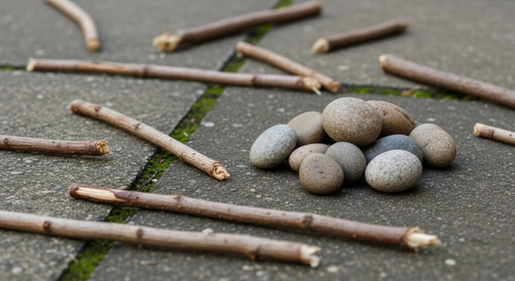 Beyond Labels: How Emotional Intelligence Can Neutralise Name-Calling 7 Sticks and stones on a pavement